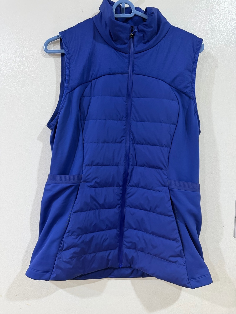 lululemon athletica Electric Blue Quilted Sleeveless Vest
